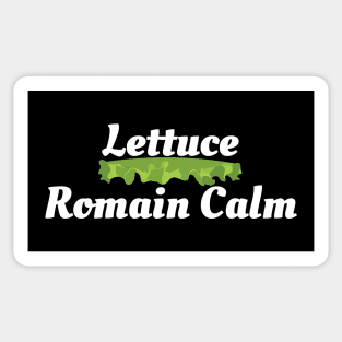 Lettuce Romain Calm Sticker